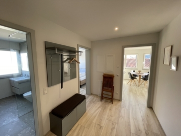 SEDAN.03 | Kapitalanlage – Bad Aibling Zentrum, 2-Zimmer 1.OG, Terrasse, Garage, Ferienvermietlizenz, 83043 Bad Aibling, Etagenwohnung