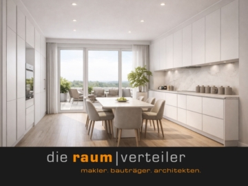 Moderne 3-Zimmer-Neubauwohnung im 1. OG – Balkon, Tiefgarage & Fahrstuhl, 83052 Bruckmühl, Etagenwohnung