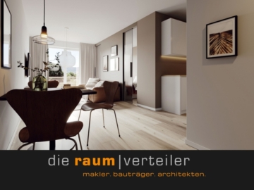 SQ21 NEUBAU | Kapitalanlage – Bruckmühl Zentrum, 2-Zimmer EG, Terrasse, Tiefgarage, Aufzug, Keller, 83052 Bruckmühl, Etagenwohnung